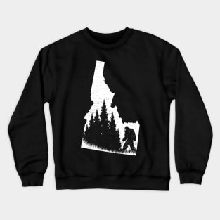 Idaho Bigfoot Crewneck Sweatshirt